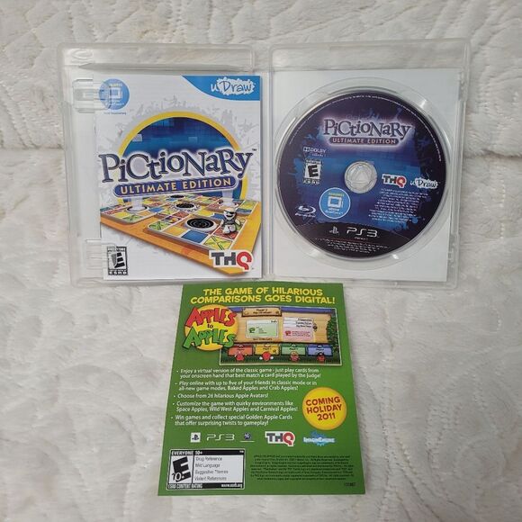 Sony PS3 PlayStaion 3 Pictionary Ultimate Edition Rated E for Everyone - Picture 4 of 13